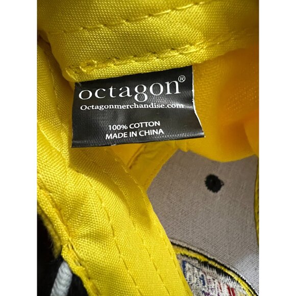 NASCAR Sprint Cup Series Black Yellow Hook Loop Closure Hat Baseball Cap - Picture 5 of 6